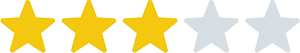 3 star rating